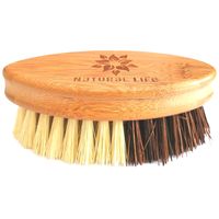 Natural Life Bamboo Scrubbing Brush with Sisal & Palm Fibre Bristles
